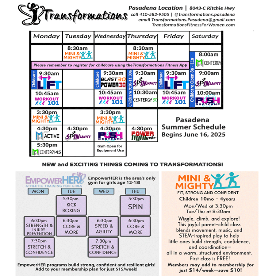 Pasadena---Summer-2025-Web Pasadena summer 2025 class schedule